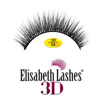 1 ζεύγος 3D βλεφαρίδες Μακιγιάζ Elisabeth Lashes Dolly Μακριές, Πυκνές, Kardashian