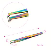 Λαβίδα Rainbow για την τεχνική One by One από την Elisabeth Lashes